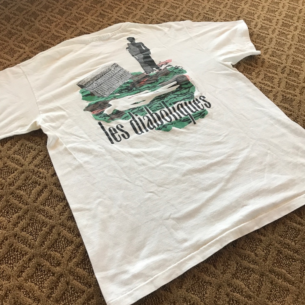 Vintage 90s Movie Shirt Film Crew Diaboliques 1995
